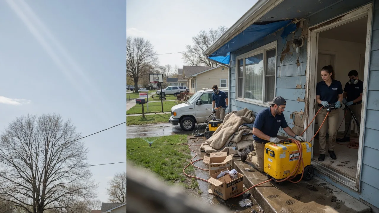 Basement Flood Cleanup in Powell, TX near me